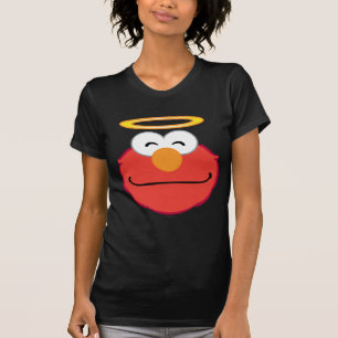 Camiseta Rosto Sorridente do Elmo com Auréola