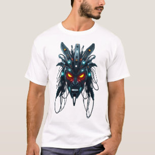 Camiseta Rosto Tribal Futuralista