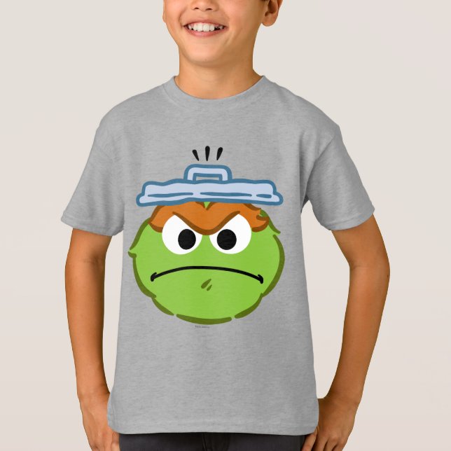 Camiseta Rosto Zangado do Oscar (Frente)