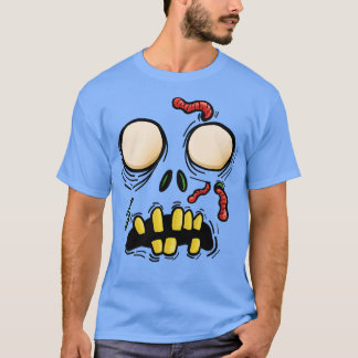 Camiseta Rosto Zombie