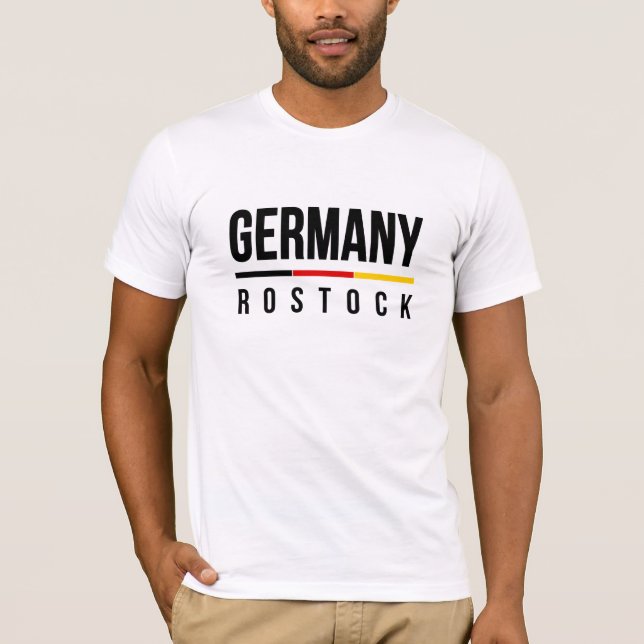 Camiseta Rostock Alemanha (Frente)