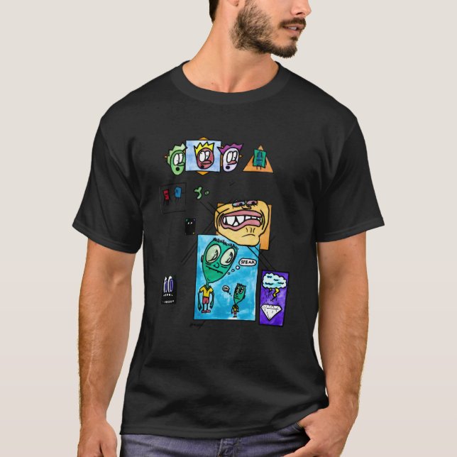 Camiseta Rostos (Frente)