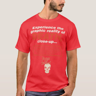 Camiseta Rostos da Morte 70 Cult Clássico Filme de Horror