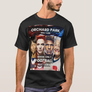 Camiseta Rostos - Onde só o futebol importa - Orchard Park