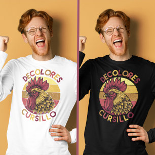 Camiseta Rostro de Cursillo de DeColores com Sunset Distant