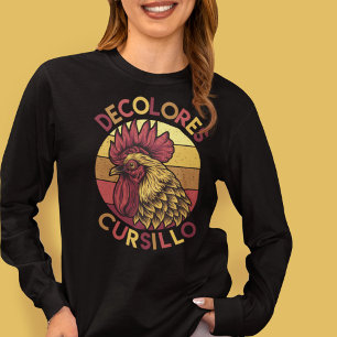 Camiseta Rostro de Cursillo de DeColores com Sunset Distant