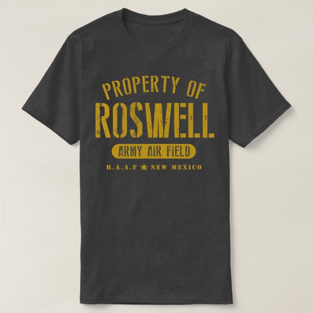 Camiseta Roswell (Frente do Design)