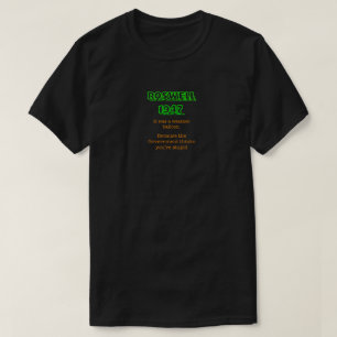Camiseta Roswell 1947 UFO Weather Balloon