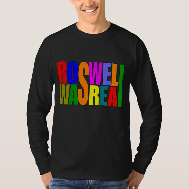 Camiseta Roswell era real (Frente)