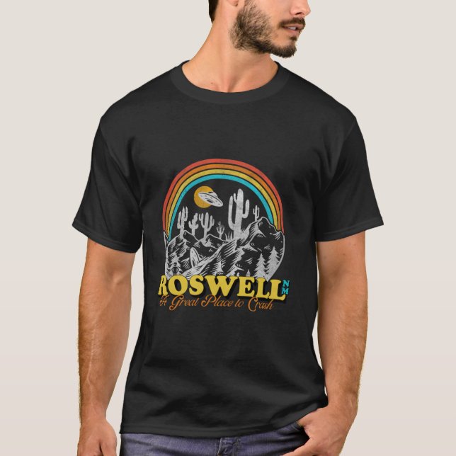 Camiseta Roswell New Mexico Crash Ufo (Frente)