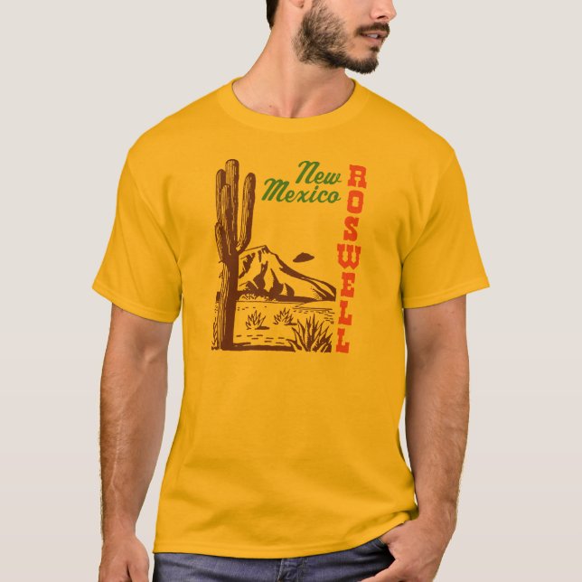 Camiseta Roswell Novo México (Frente)