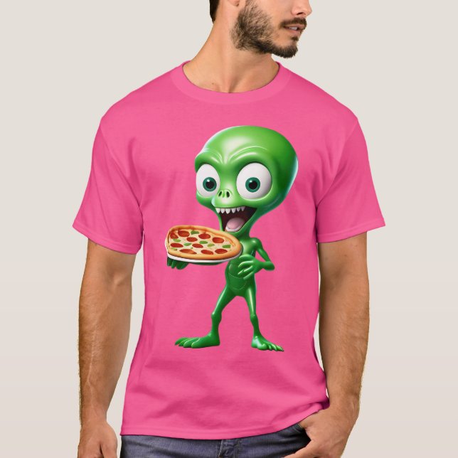 Camiseta Roswell Pizza (Frente)