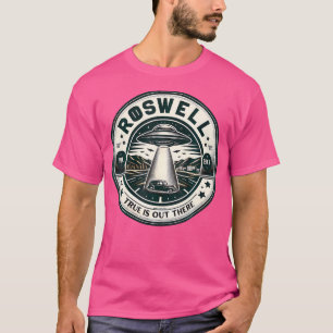 Camiseta Roswell Ufo Alienígena Estilo Vintage Área 51 Rosw