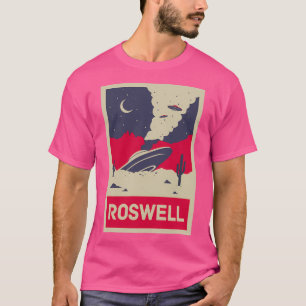 Camiseta Roswell Ufo Crash - Alienígena Retro