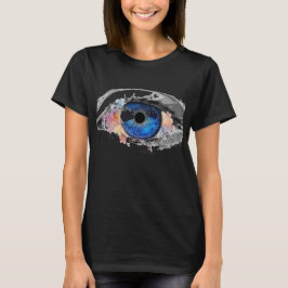Camiseta Rosy Blue Eye Design