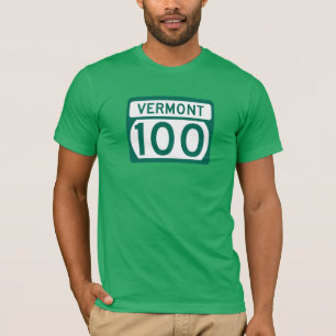 Camiseta Rota 100, Vermont, EUA