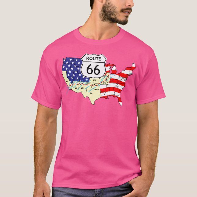 Camiseta Rota 66 (Frente)