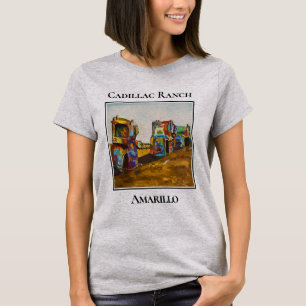 Camiseta Rota 66, Cadillac Ranch, Amarillo Texas