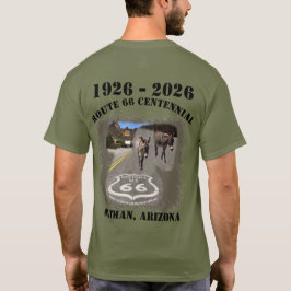 Camiseta Rota 66 Centenário Oatman, Arizona Voltar