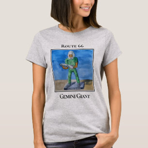 Camiseta Rota 66 Gemini Giant Wilmington Illinois