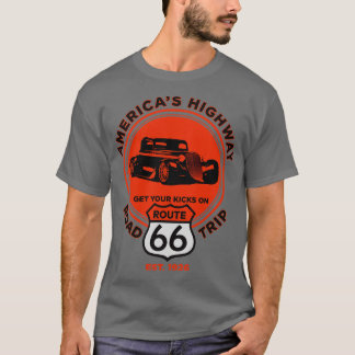 Camiseta Rota 66 Hot Rod