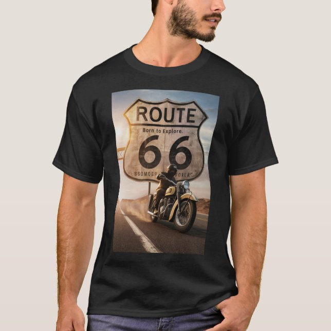 Camiseta Rota 66 Nostalgia (Frente)