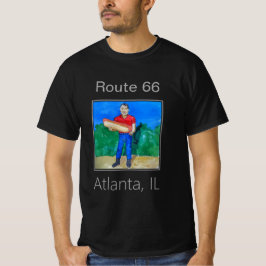 Camiseta Rota 66, O Cachorro Quente, Atlanta, IL