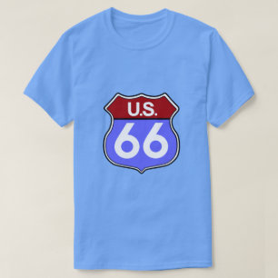 Camiseta Rota 66 Pegue o Alternativo do Kicks Mens Men