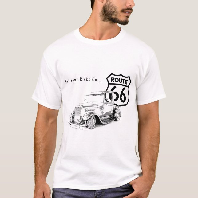 Camiseta Rota 66 T-Shirt (Frente)