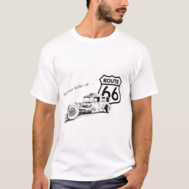 Camiseta Rota 66 T-Shirt (Frente)