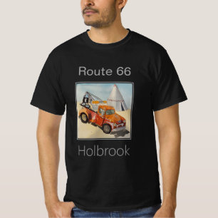 Camiseta Rota 66, Wrecker & Teepee, Holbrook AZ