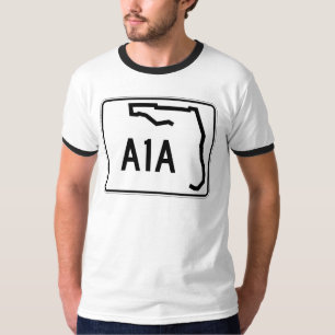 Camiseta Rota A1A do estado de Florida