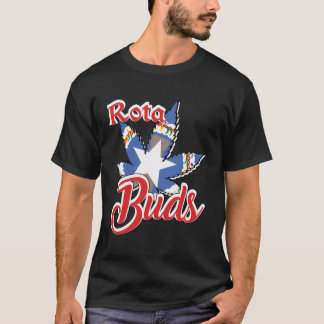 Camiseta Rota Buds Cnmi Flag Em Weed Design