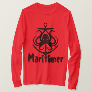 Camiseta Rota do Farol Náutico do Polvo Anchor Maritimer