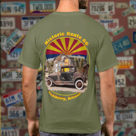 Camiseta Rota Histórica 66 Hackberry, Arizona