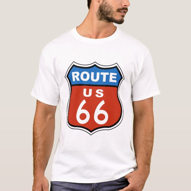 Camiseta Rota US 66 - Sinal (Frente)