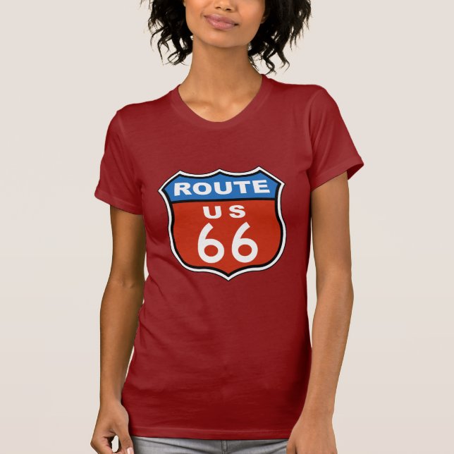 Camiseta Rota US 66 - Sinal (Frente)