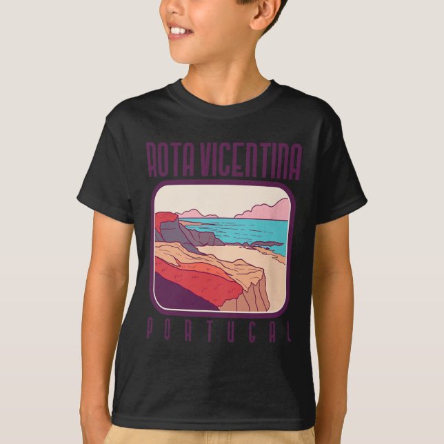 Camiseta Rota Vicentina – Portugal  (Frente)