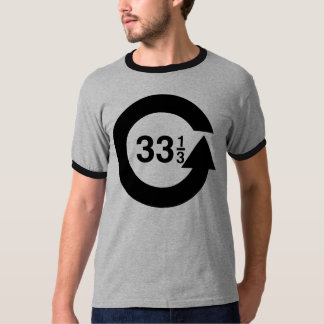 Camiseta Rotação @ 33,3 RPM