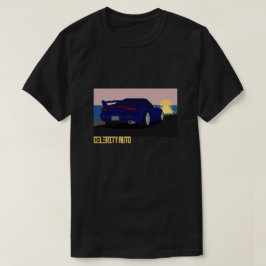 Camiseta Rotação de Legenda JDM do Carro de Arte Pixel