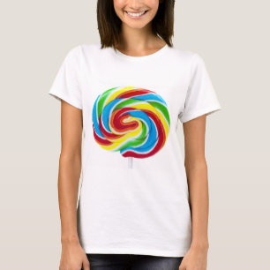 Camiseta Rotação do arco-íris