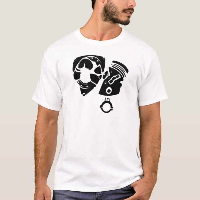 CAMISETA ROTATIVO VS PISTÃO  (Frente)