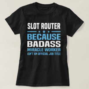 Camiseta Roteador de Slot