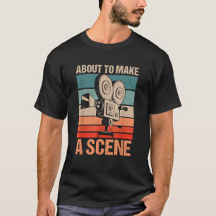 Camiseta Roteirista de Curta-Metragem Cineasta Cinematograf