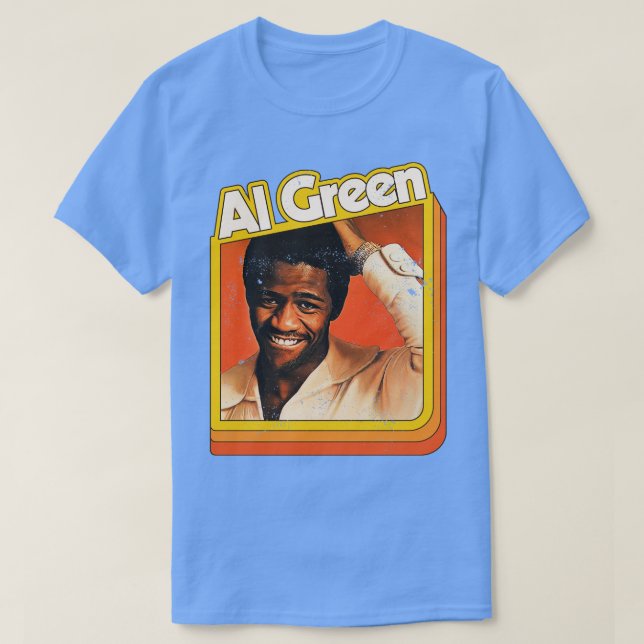 Camiseta Roteiro da estrada 70s - Al Green (Frente do Design)
