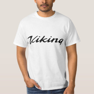Camiseta Roteiro do emblema de Viking do grupo de trabalho