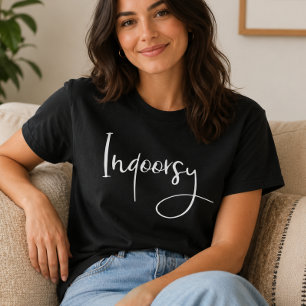 Camiseta Roteiro Engraçado de Interior