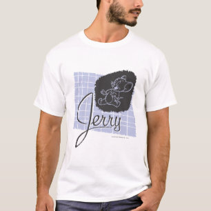 Camiseta Roteiro preto e azul de Jerry
