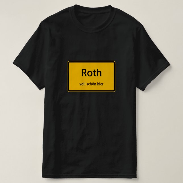 Camiseta Roth Herren Männer T-Shirt Tshirt Shirt (Frente do Design)