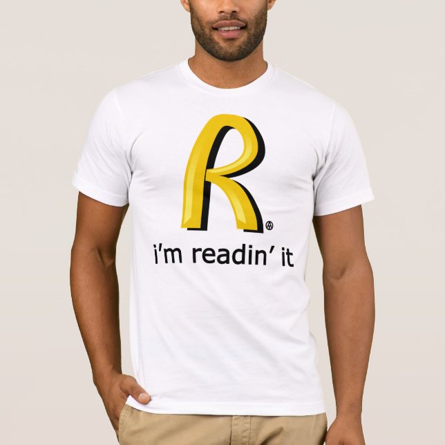 Camiseta Rothbard McDonald's - I'm readin' it (Frente)